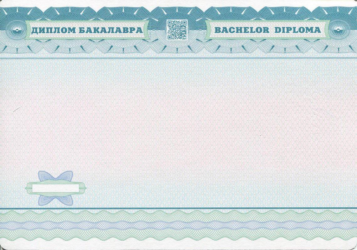 Украинский Диплом Бакалавра в Омске 2014-2025 обратная сторона